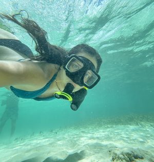 Turquoise water